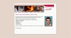 Desktop Screenshot of kaminbau-lindner.de