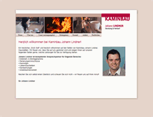 Tablet Screenshot of kaminbau-lindner.de